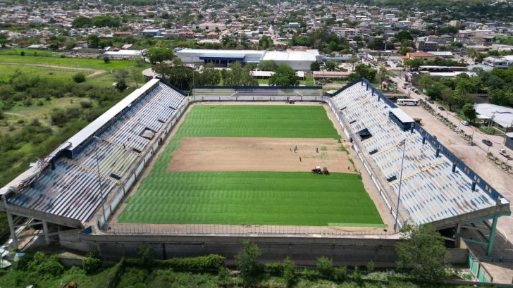 Así avanzas los trabajos del estadio Juan Ramón Breve de cara al próximo torneo