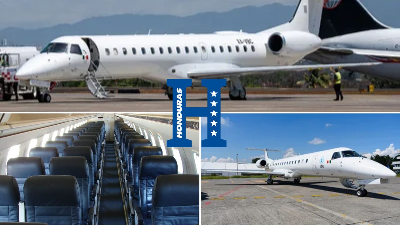 Así es el avión en el que Honduras viajó a Islas Caimán para partido eliminatorio
