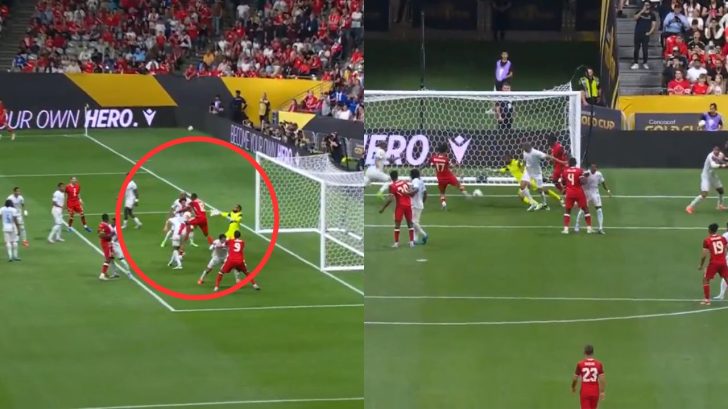 El error de Menjívar que provocó el 4-0 de Canadá sobre Honduras