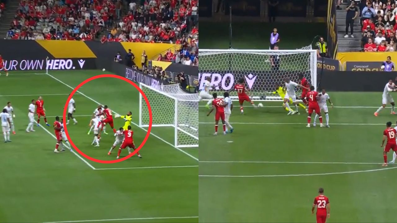 El error de Menjívar que provocó el 4-0 de Canadá sobre Honduras