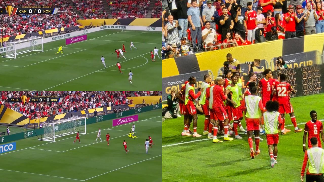 Así fue el gol de Canadá frente a Honduras en duelo de Copa Oro 2025