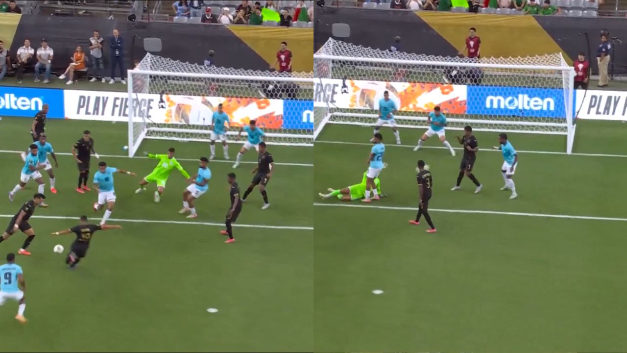 Este fue el gol con el que Honduras consiguió el empate ante Panamá