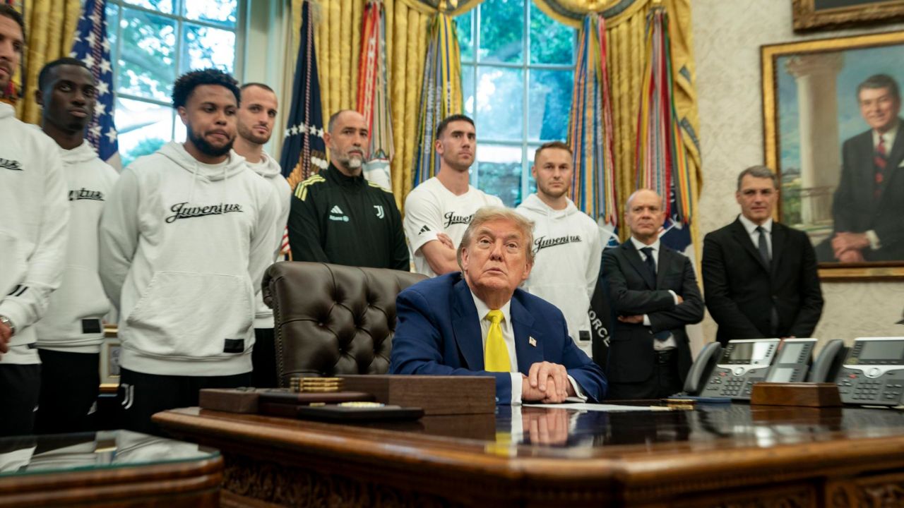 Juventus sufre incómodo momento en el Mundial de Clubes por culpa de Trump