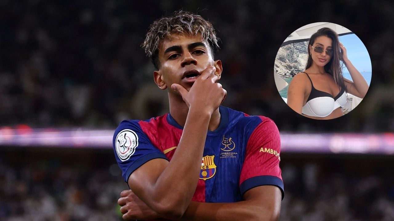 Lamine Yamal es captado junto a influencer española durante sus vacaciones