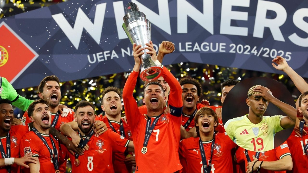 El gesto de Lamine Yamal tras perder Nations League ante Portugal