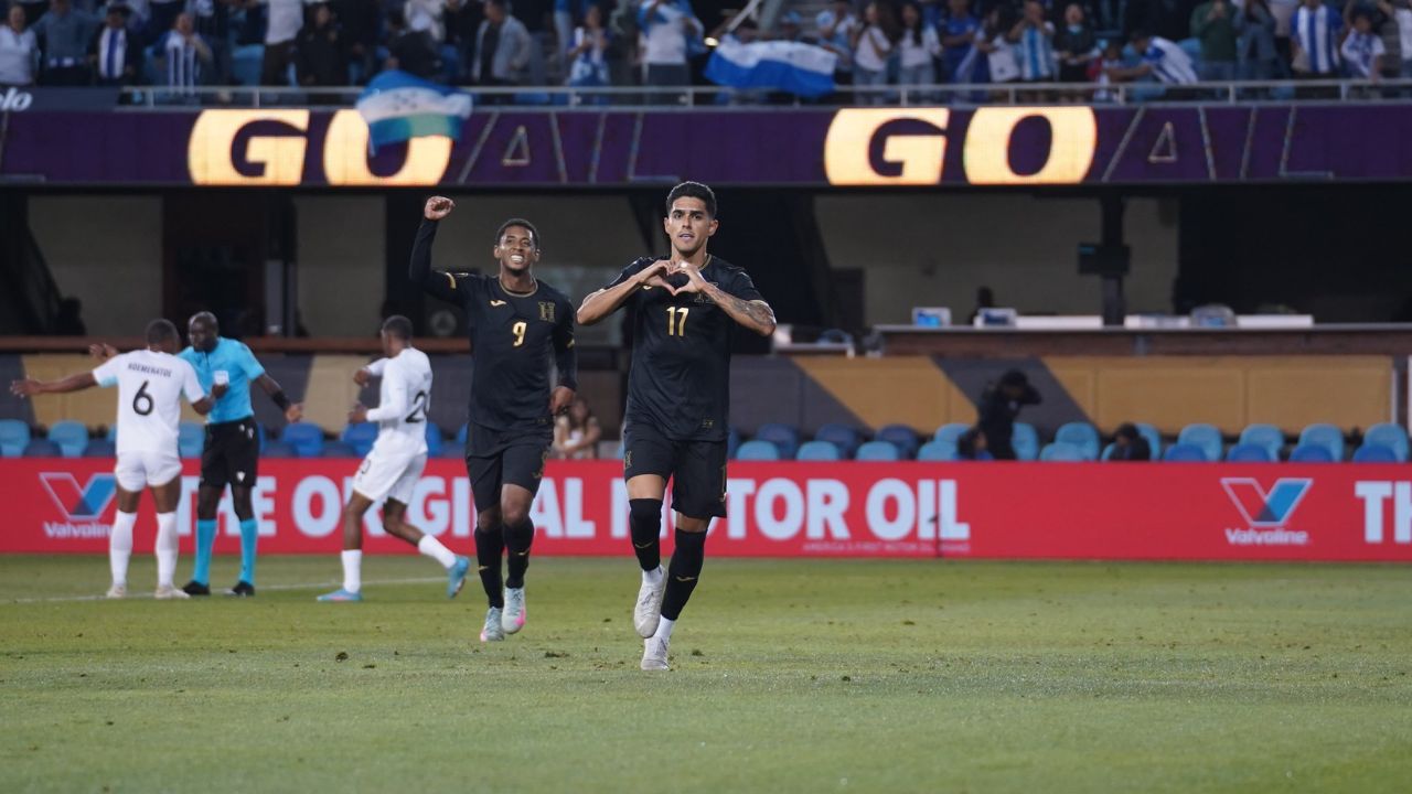 El golazo de Luis Palma con el que Honduras clasificó a cuarto de Copa Oro