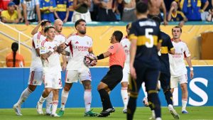 Boca Juniors no se pudo sostener ante Benfica en el Mundial de Clubes
