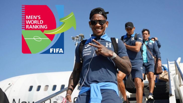 Honduras sube varios puestos en Ranking FIFA tras clasificar a semifinales de Copa Oro