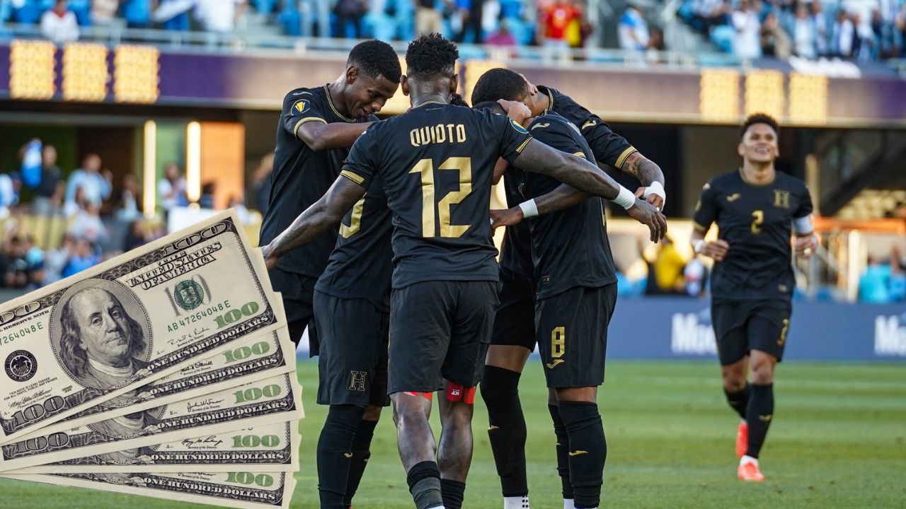 Honduras aseguró jugoso premio económico tras clasificar a cuartos de final de Copa Oro