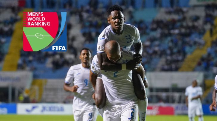 Honduras sube posiciones en el ranking FIFA tras victorias en las eliminatorias