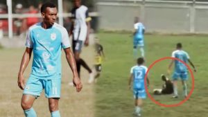 Futbolista hondureño que pateó a árbitro de Liga Mayor conoce su castigo final