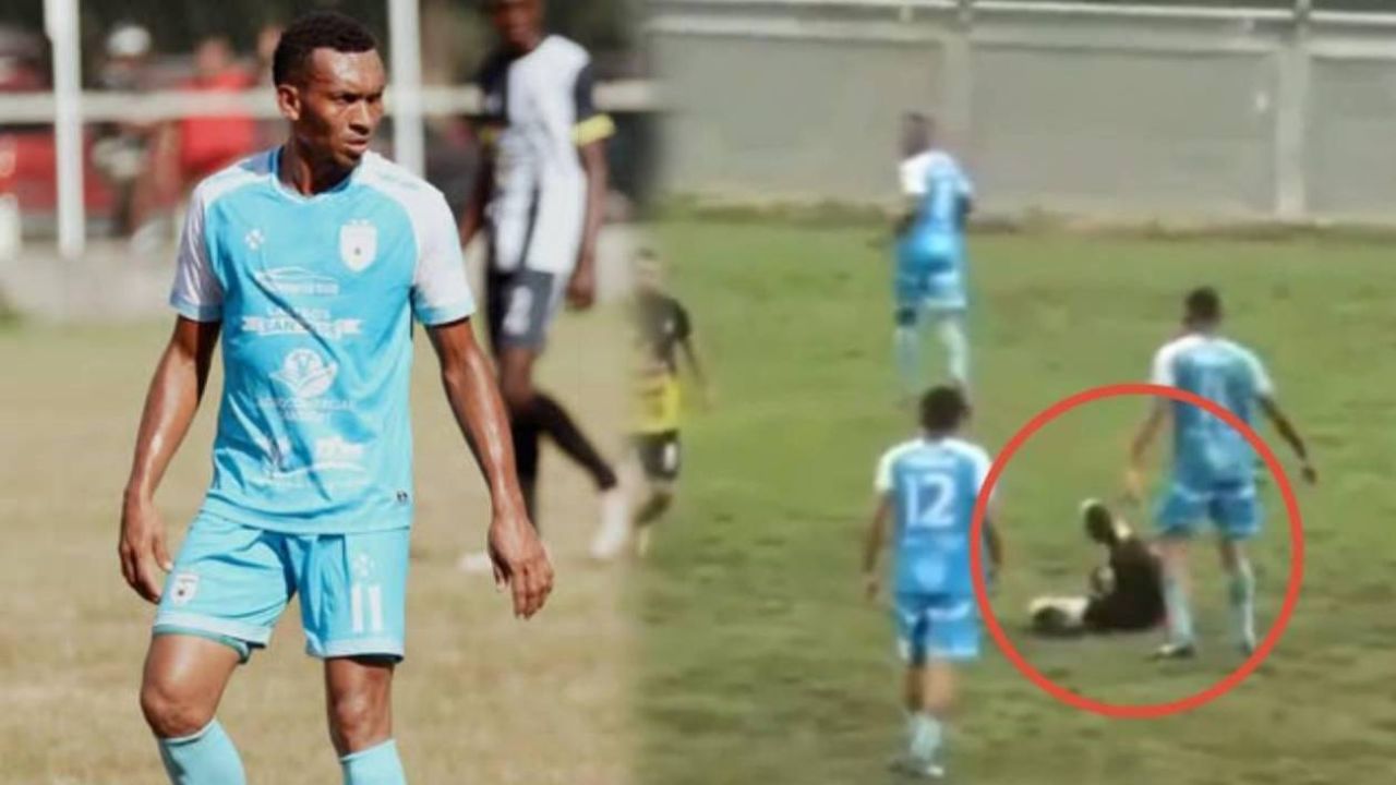 Futbolista hondureño que pateó a árbitro de Liga Mayor conoce su castigo final