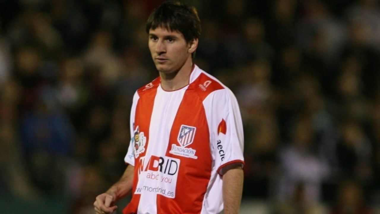 ¿Messi ha jugado en el Atlético de Madrid?, ¿en qué año?, ¿marcó goles?, ¿Cuál fue la razón?