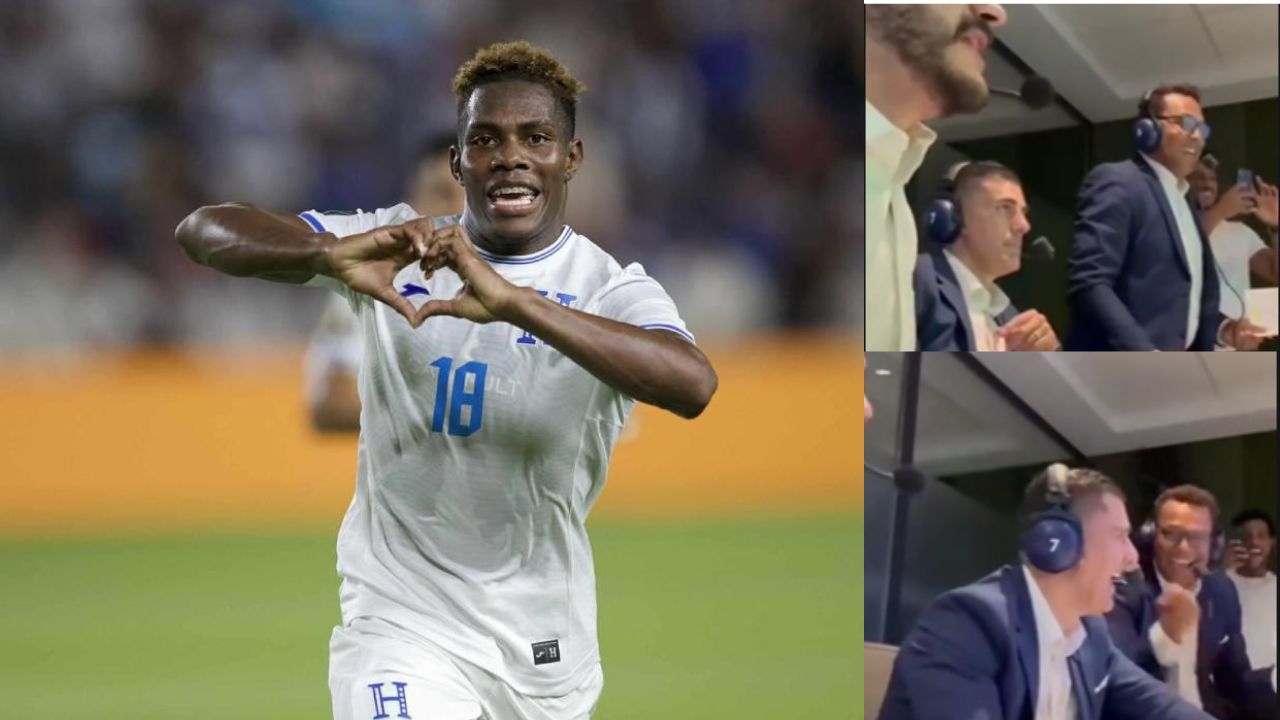 La reacción de Carlos Pavón al golazo de Dixon Ramírez ante El Salvador