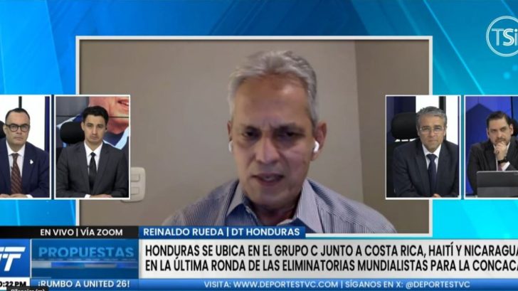 Reinaldo Rueda reacciona al grupo de Honduras en la Eliminatoria Concacaf