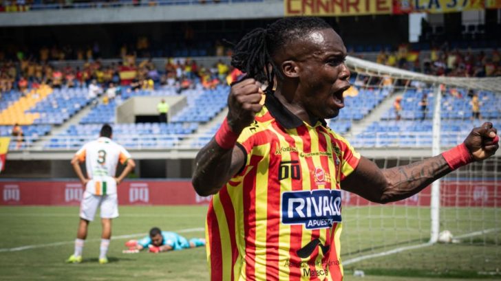 Rubilio Castillo vuelve a gritar gol con el Deportivo Pereira en Colombia