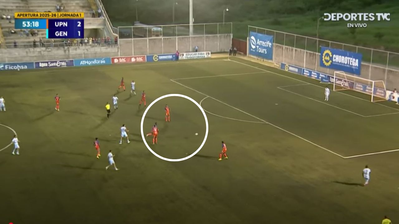 Así fue el gol mal anulado al Génesis FC en juego vs Lobos UPN