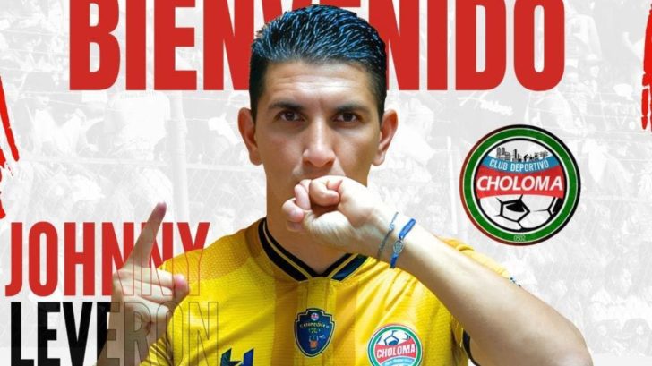 Johnny Leverón es presentado como nuevo refuerzo del CD Choloma