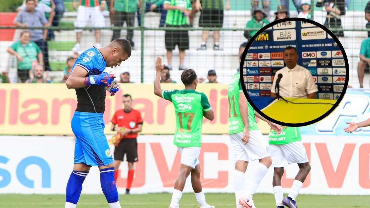 Revelan por qué el Juticalpa FC no contó con su entrenador vs Marathón