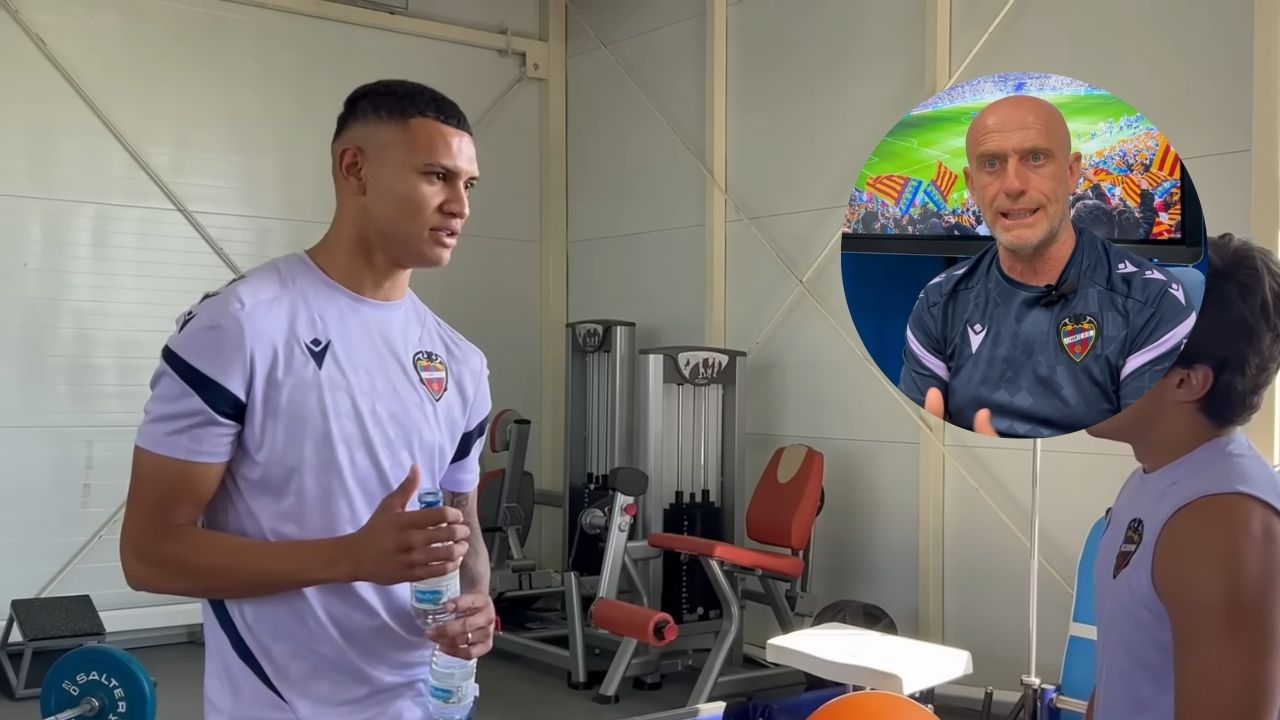 Técnico del Levante dedica mensaje a Kervin Arriaga en plena pretemporada