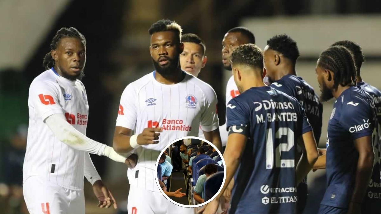 Olimpia y Motagua viajaron en el mismo avión para amistoso en Estados Unidos