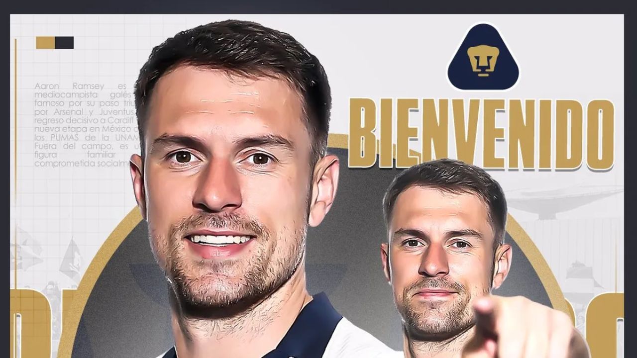 ¿Cuál es la maldición de Aaron Ramsey y cómo comenzó la leyenda del nuevo jugador de Pumas?