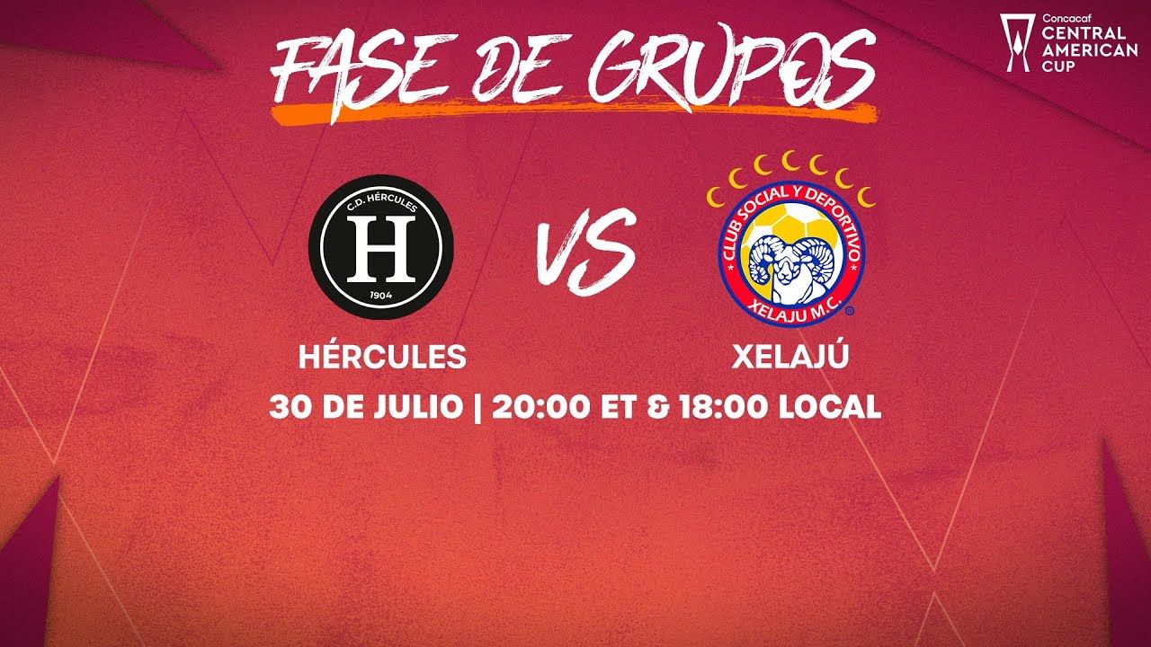 Hércules vs. Xelajú EN VIVO por Copa Centroamericana: canal y dónde ver