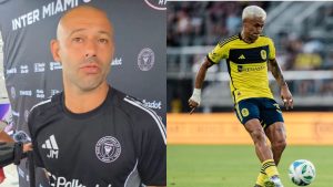 Imagen de Javier Mascherano aviva el duelo entre Andy Najar y Jordi Alba en el Inter Miami-Nashville