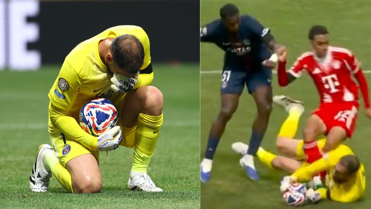La terrible lesión de Jamal Musiala ante PSG en el Mundial de Clubes