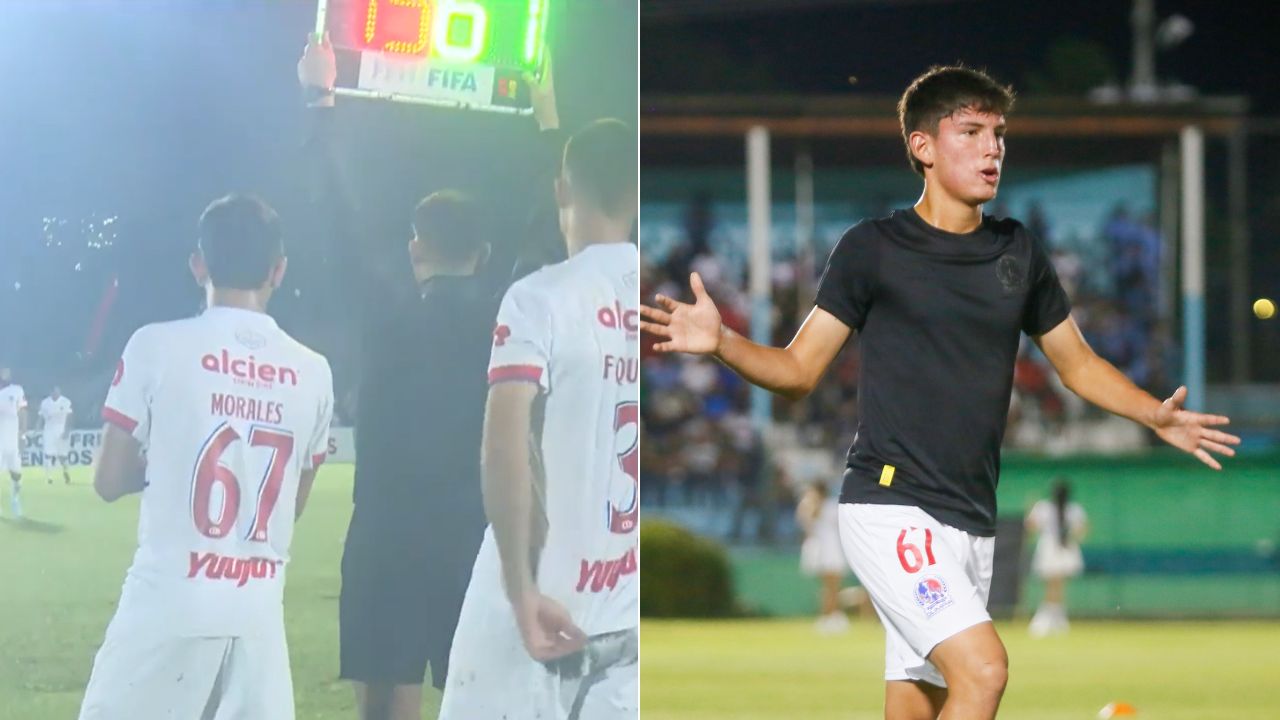 Yensel Morales, la nueva joya que Eduardo Espinel debutó en Olimpia