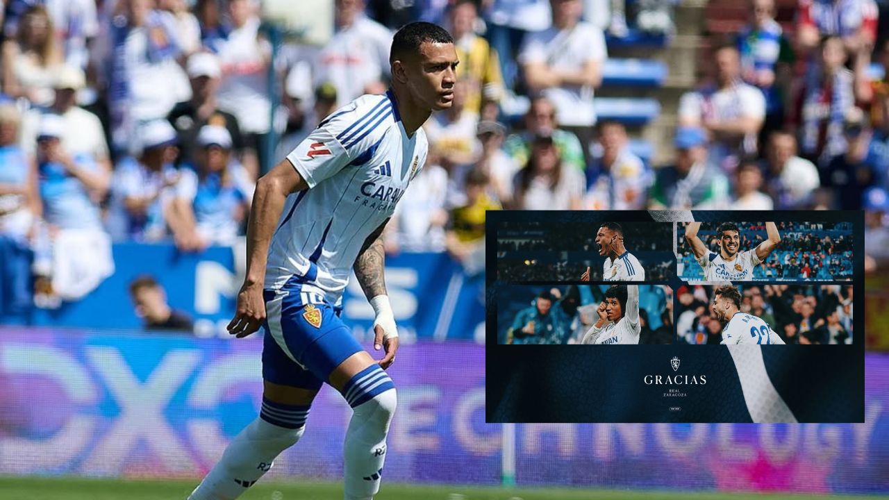 Real Zaragoza hace oficial la salida de Kervin Arriaga tras finalizar su cesión