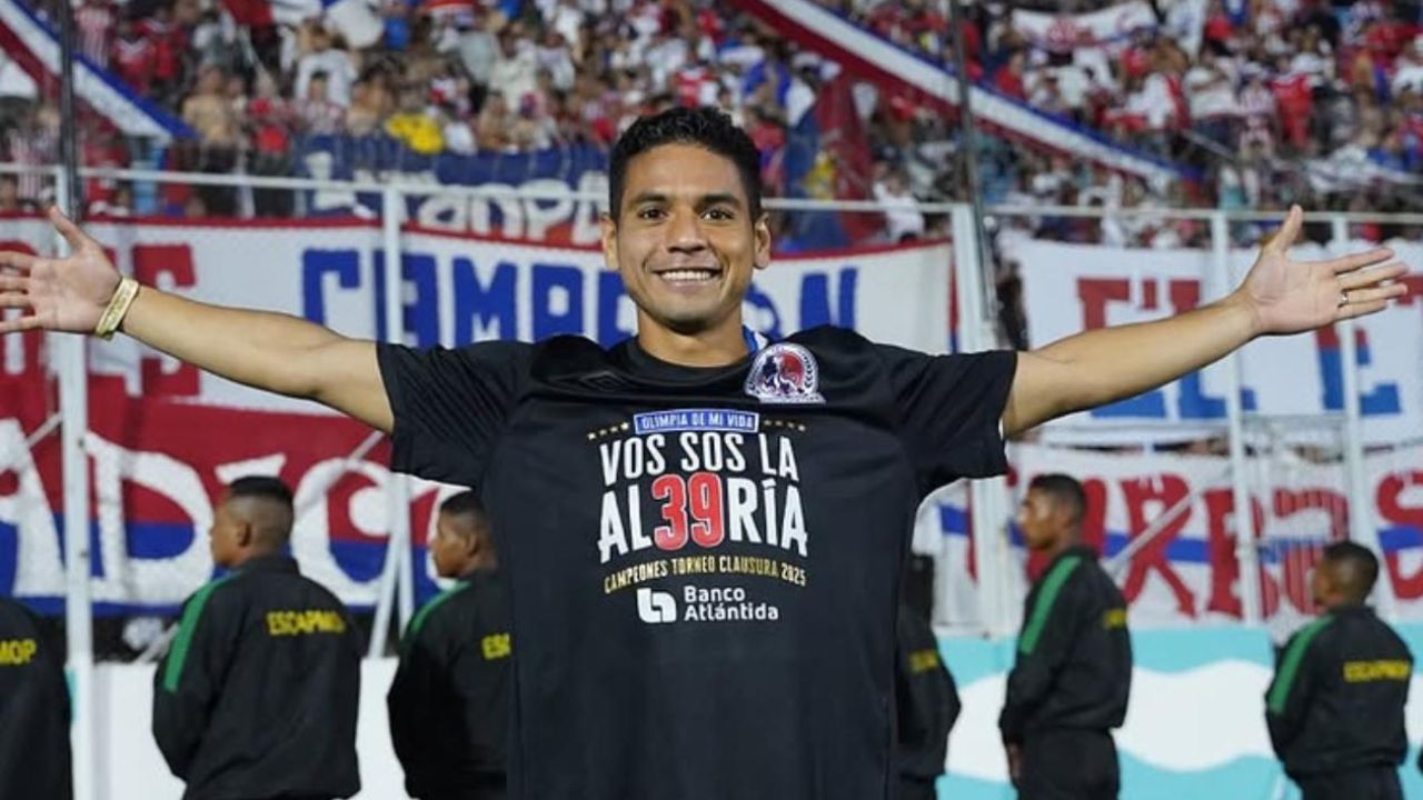 Carlos Pineda se despide de Olimpia con emotiva carta en redes sociales