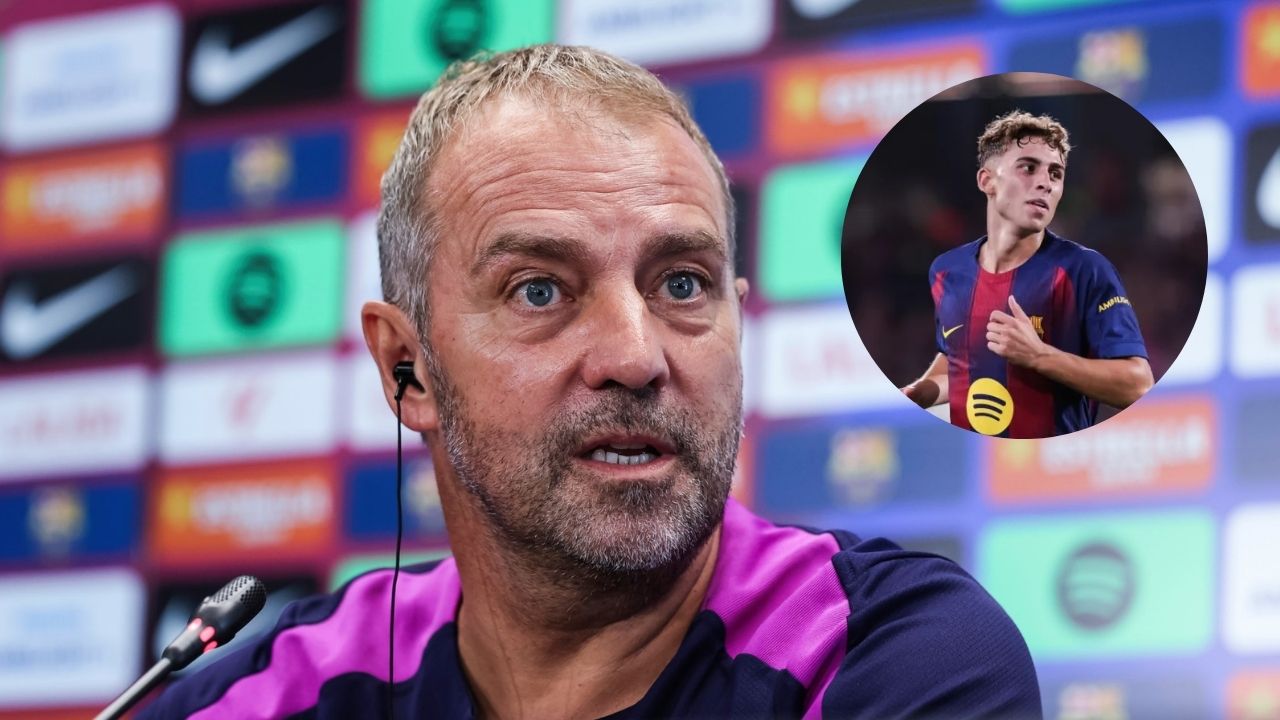 Hansi Flick habla de la continuidad de Fermín López ante supuesto interés del Chelsea