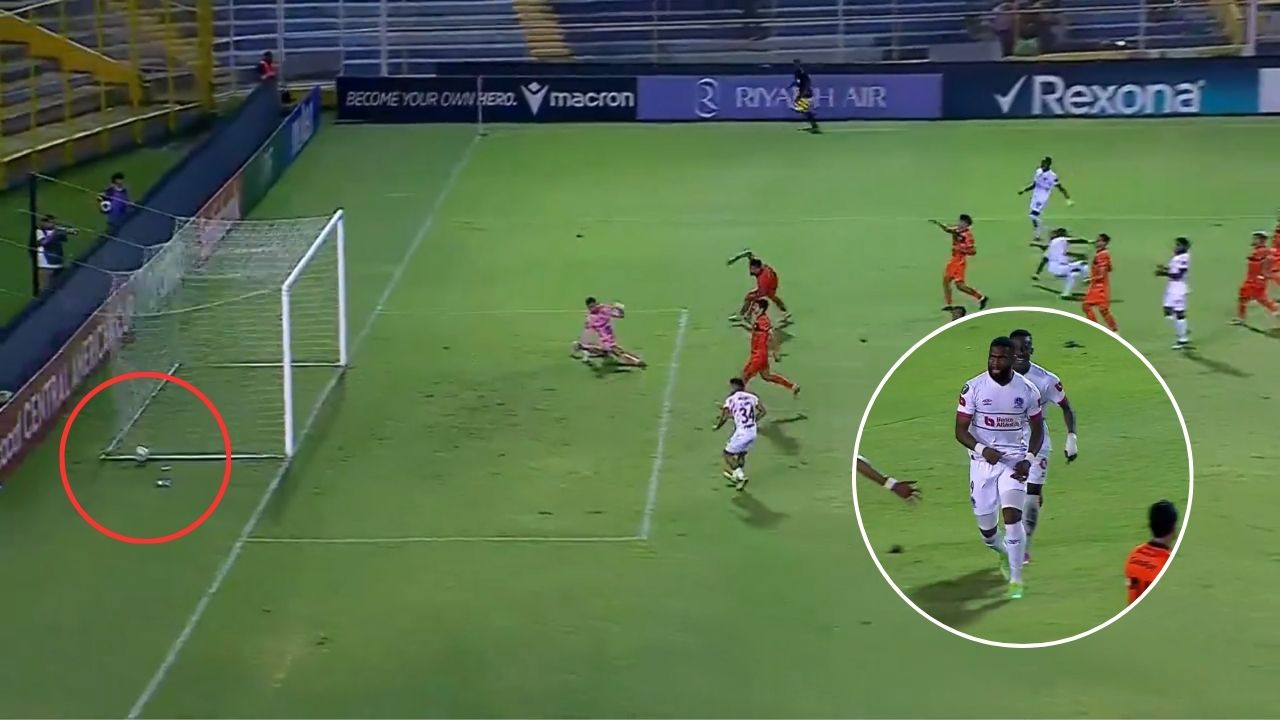 Jorge Benguché rompe la red del Estadio Cuscatlán con golazo ante Águila