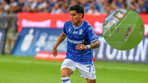 Imagen de Luis Palma anota gol con el Lech Poznan previo a unirse a la Selección de Honduras