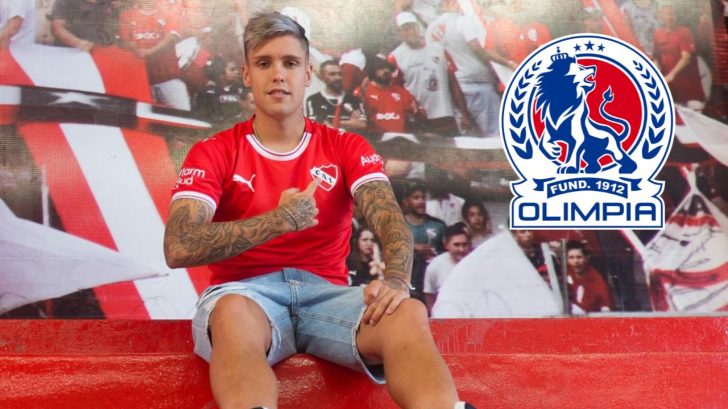 Olimpia confirma llegada del mediocampista argentino Agustín Mulet