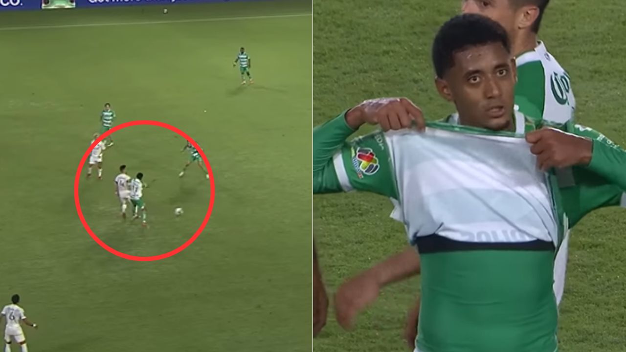 Choco Lozano sale expulsado con Santos Laguna en su último juego de Leagues Cup