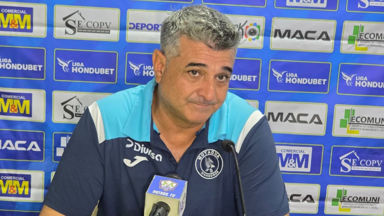 Diego Vazquez se sincera y menciona si le preocupa su continuidad en Motagua