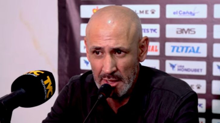 Eduardo Espinel señala por qué está contento pese a empatar con Real España sin goles
