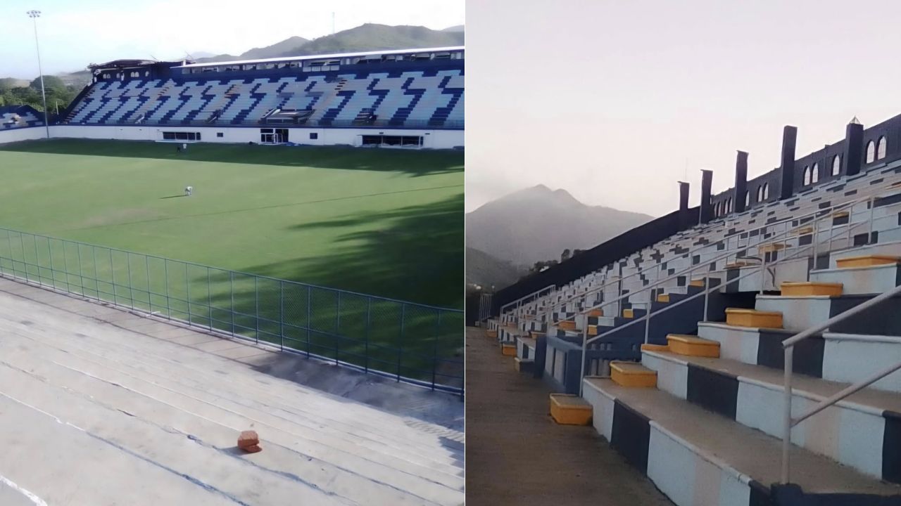 Filtran avances de la nueva grama del estadio Juan Ramón Brevé