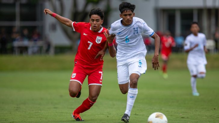 Honduras debuta con triunfo ante Panamá en torneo Sub-15 de la Concacaf