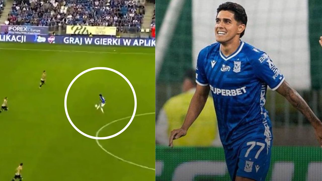 La jugada de Luis Palma con Lech Poznan que causa asombro en Polonia
