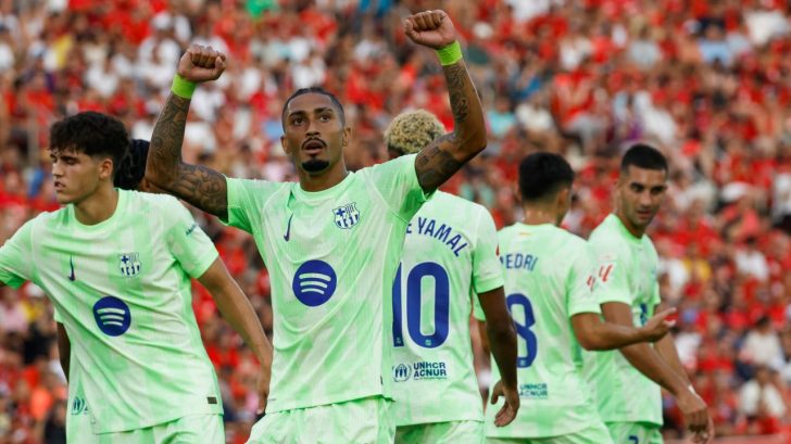 Barcelona debuta en LaLiga con un polémico triunfo contra el Mallorca