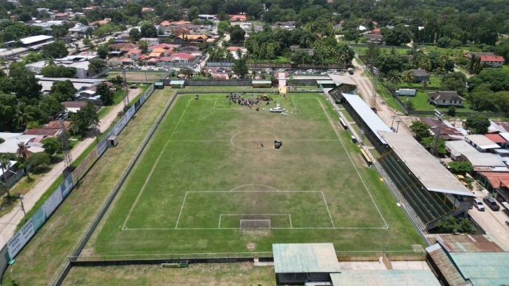 Arranca la remodelación del quinto estadio con grama híbrida en Honduras