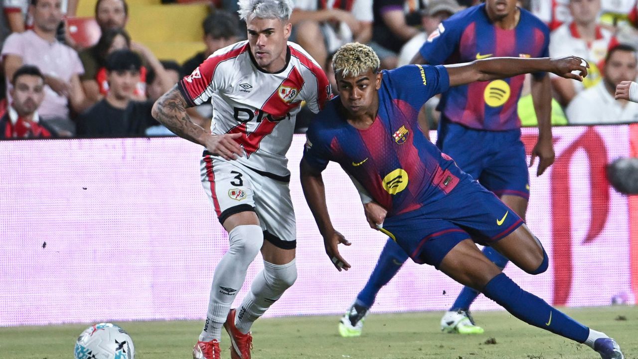 Barcelona empata vs Rayo Vallecano y deja puntos en Vallecas
