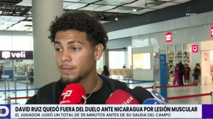 David Ruiz se descarta para los juegos contra Costa Rica y Haití como local