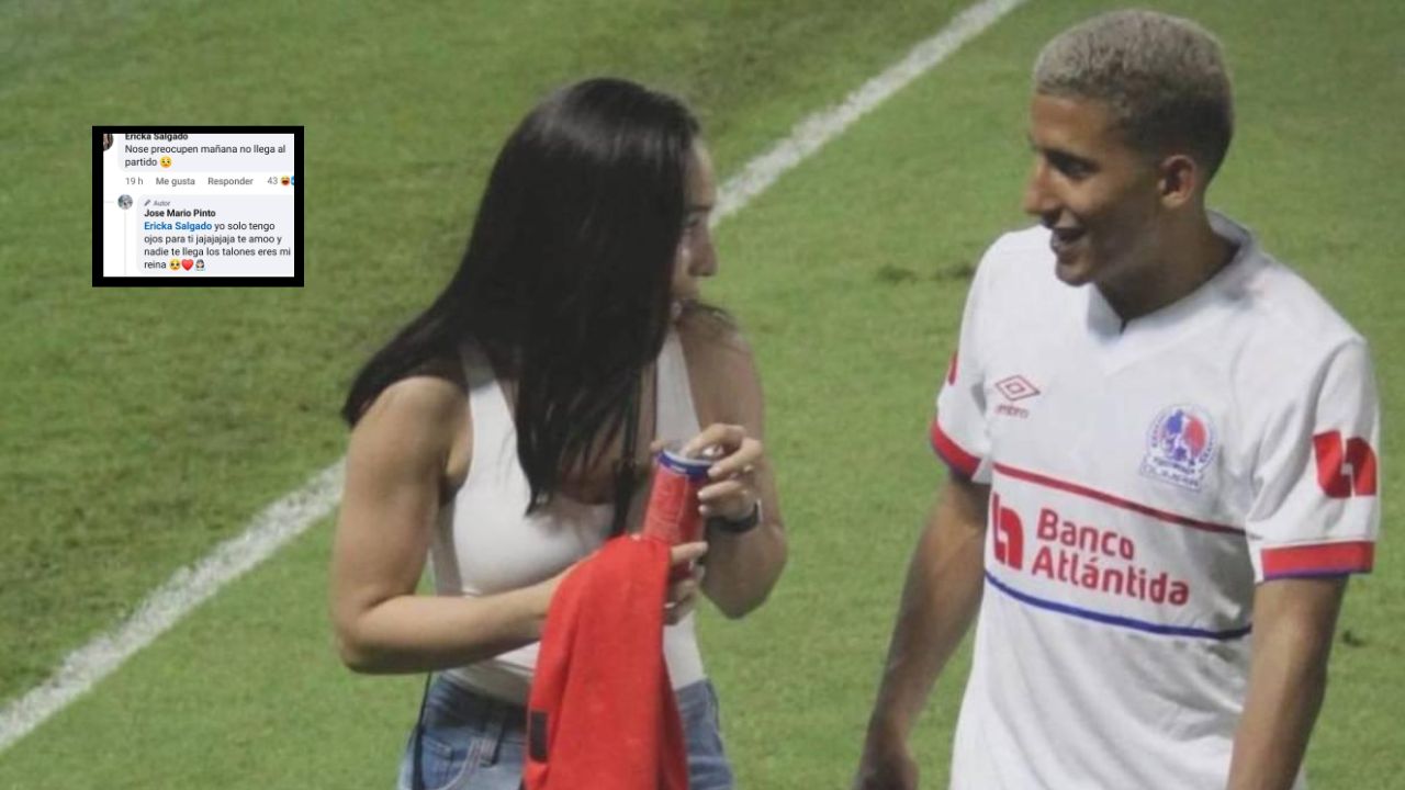 José Mario Pinto fue captado con otra mujer en partido y su esposa reacciona