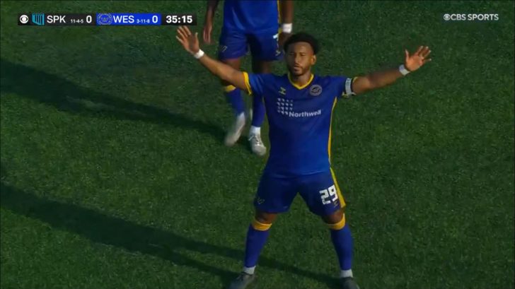 Juan Carlos Obregón anota golazo en derrota de su equipo en Estados Unidos