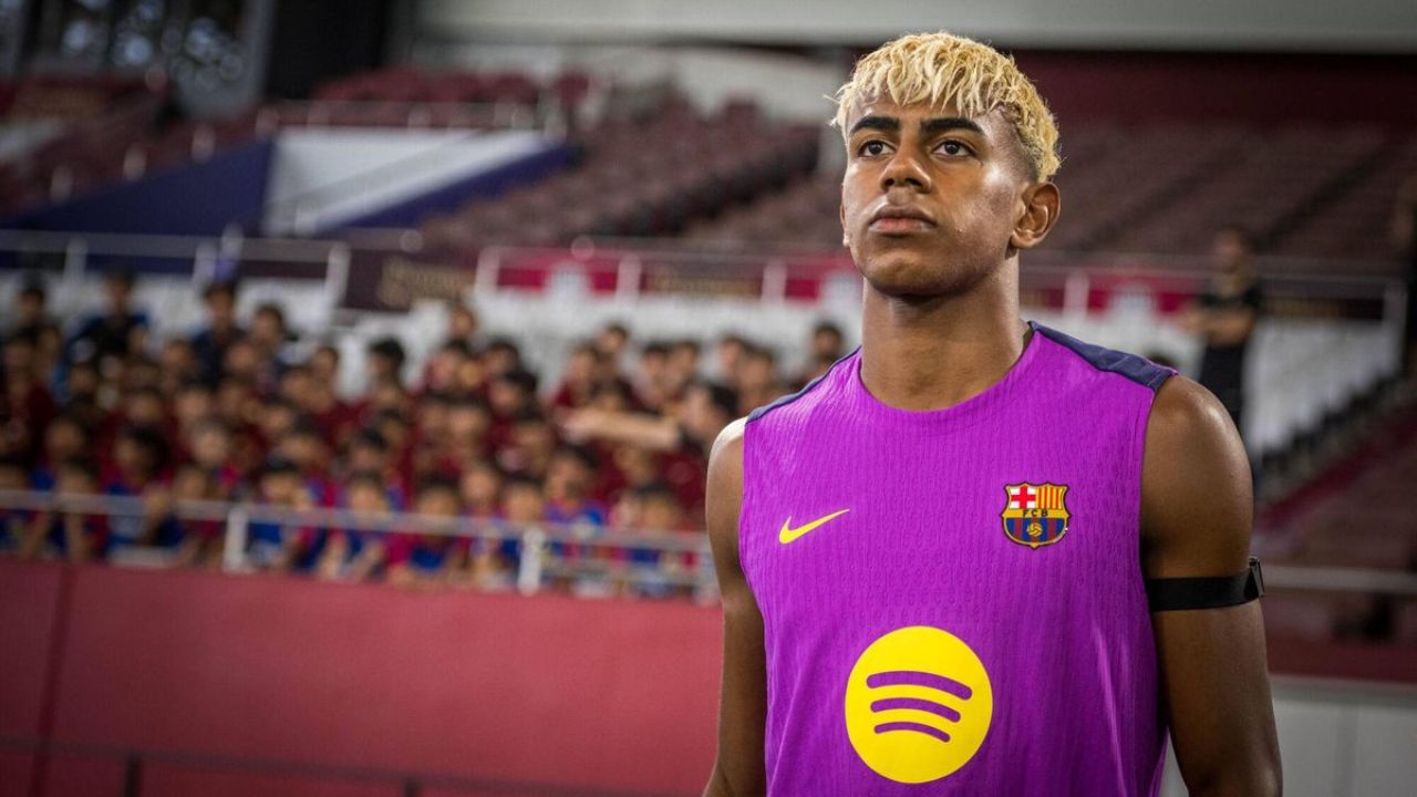 Lamine Yamal estaría descartado para debut de Barcelona en Champions League