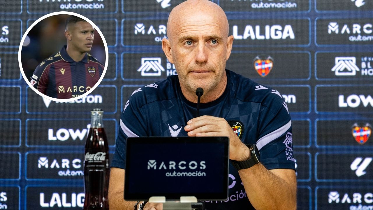 Entrenador del Levante explica cómo trabajará con Kervin Arriaga